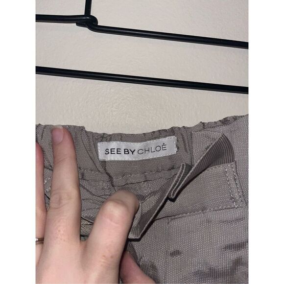 See by Chloe Gray Mini Skirt Small - Picture 2 of 3